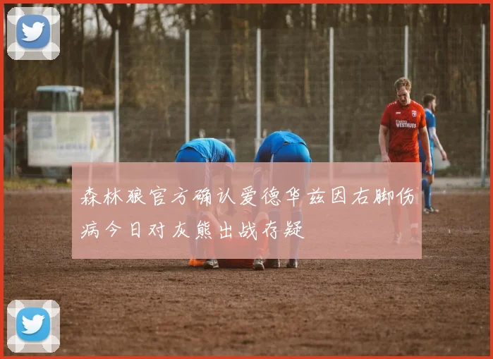森林狼官方确认爱德华兹因右脚伤病今日对灰熊出战存疑