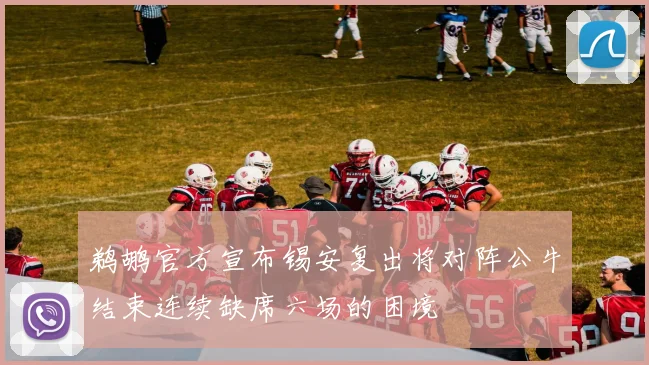 鹈鹕官方宣布锡安复出将对阵公牛结束连续缺席六场的困境