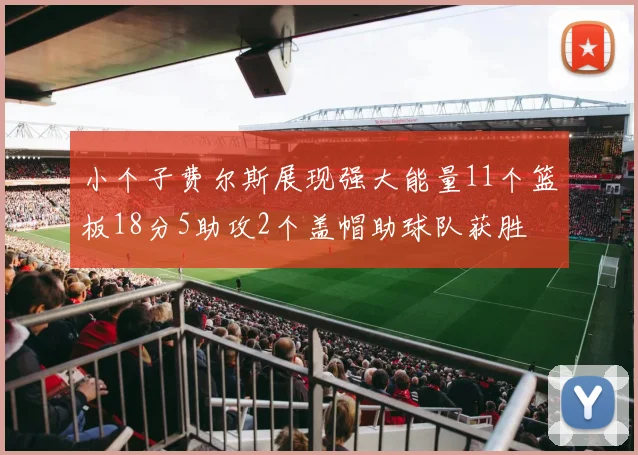 小个子费尔斯展现强大能量11个篮板18分5助攻2个盖帽助球队获胜
